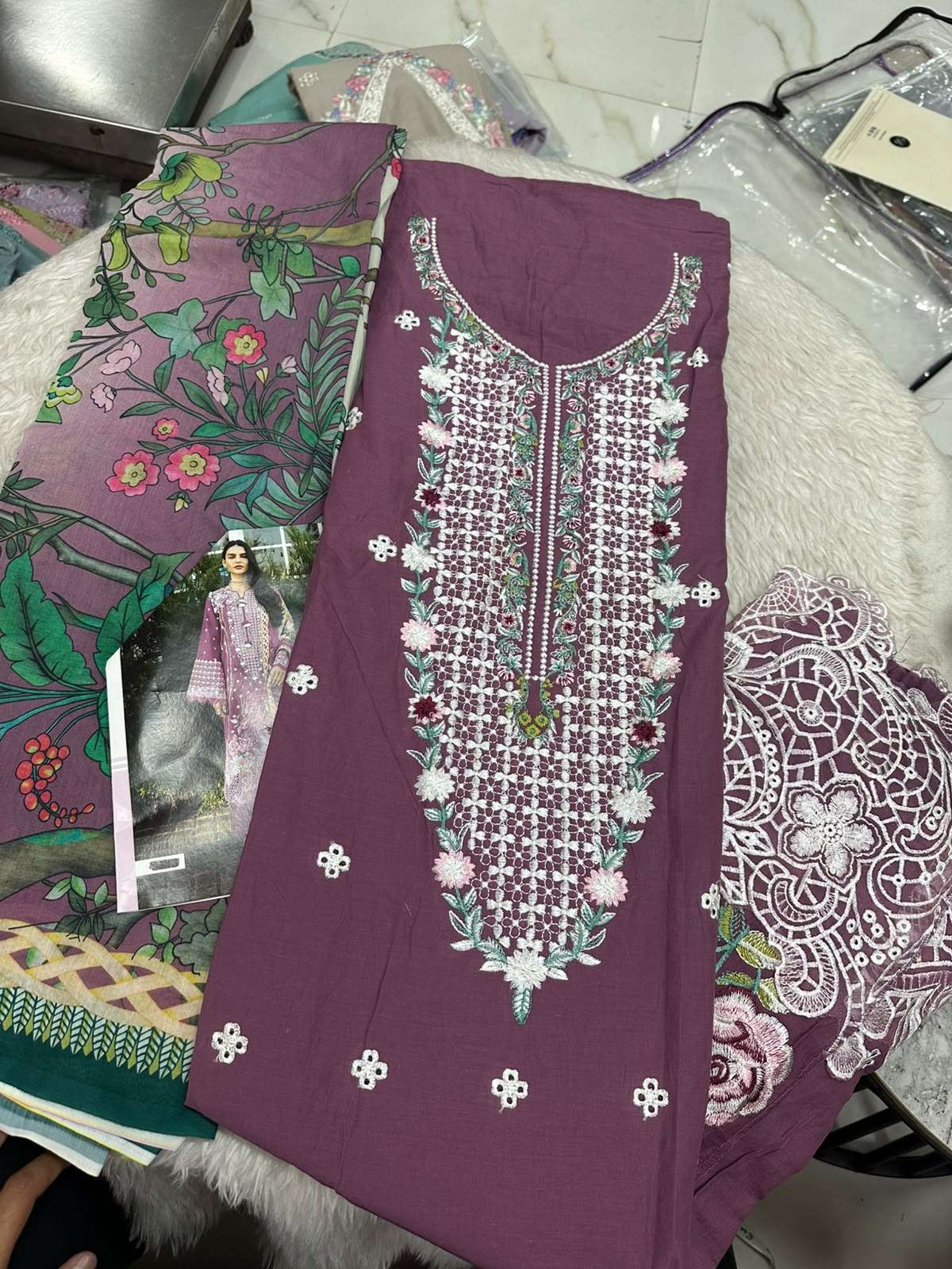 Falah Premium Cotton Collection Code - 50153 By Falah Designer Suits